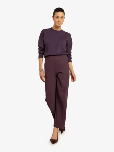 Studio Anneloes Studio Anneloes Pantalon - 4800 aubergine