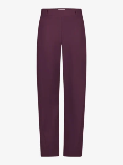 Studio Anneloes Studio Anneloes Pantalon - 4800 aubergine