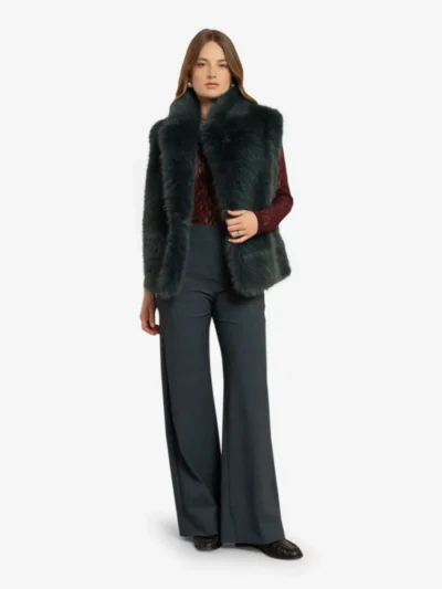 Studio Anneloes Studio Anneloes Gilet - 8300 dark teal