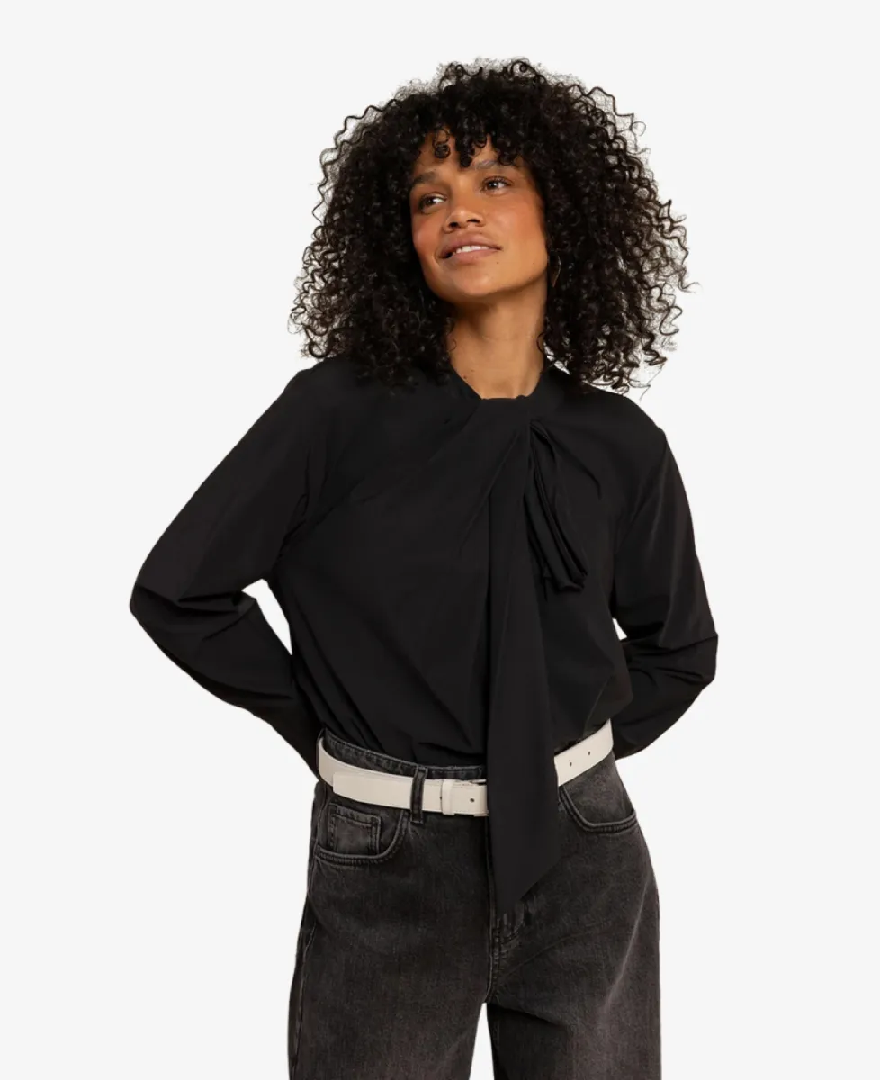 Studio Anneloes Blouse - 9000 black 2 Studio Anneloes Studio Anneloes Blouse - 9000 black