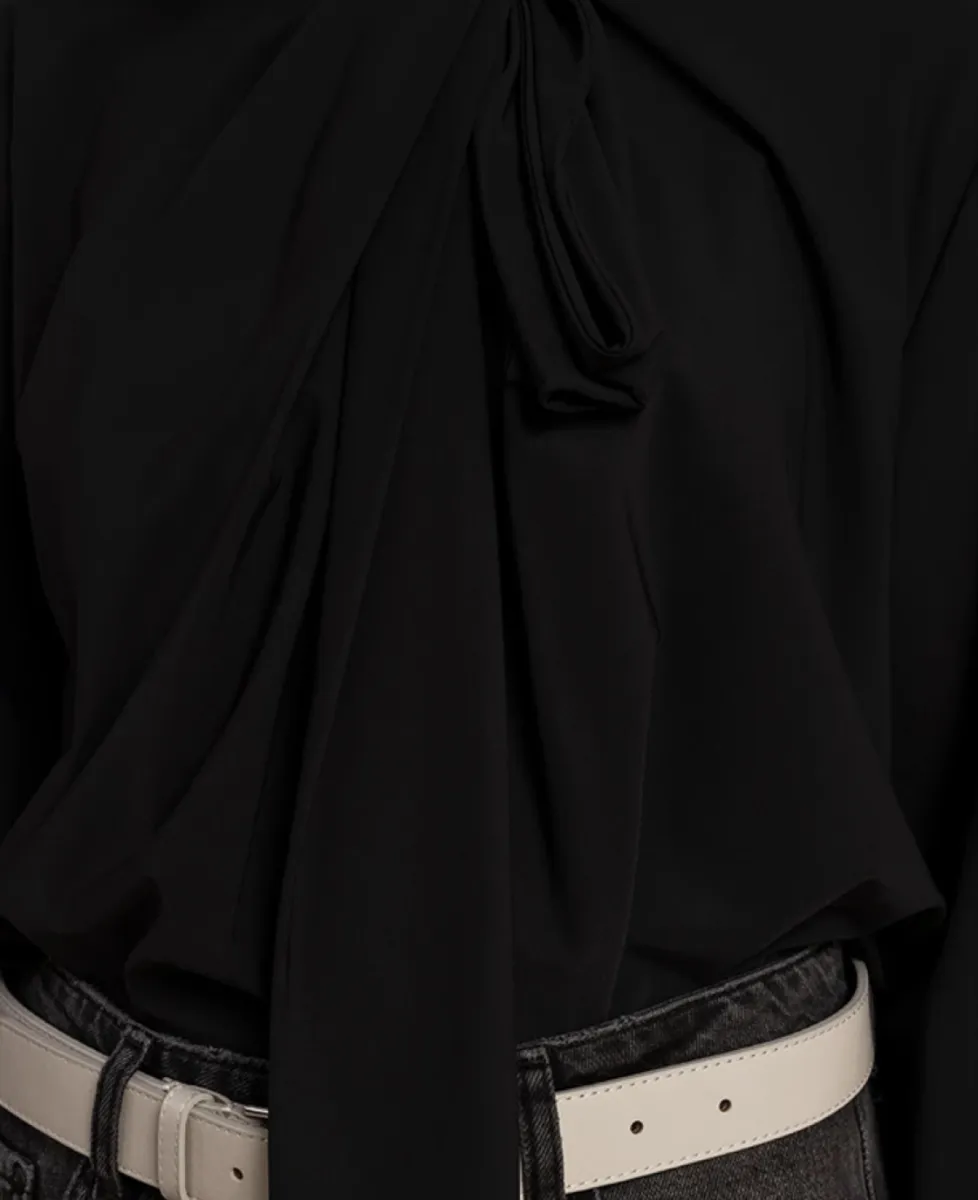 Studio Anneloes Blouse - 9000 black 3 Studio Anneloes Studio Anneloes Blouse - 9000 black