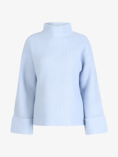 With Black With Black Trui - Powder Blue