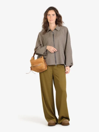 With Black With Black Jack - Brown/ Camel Check