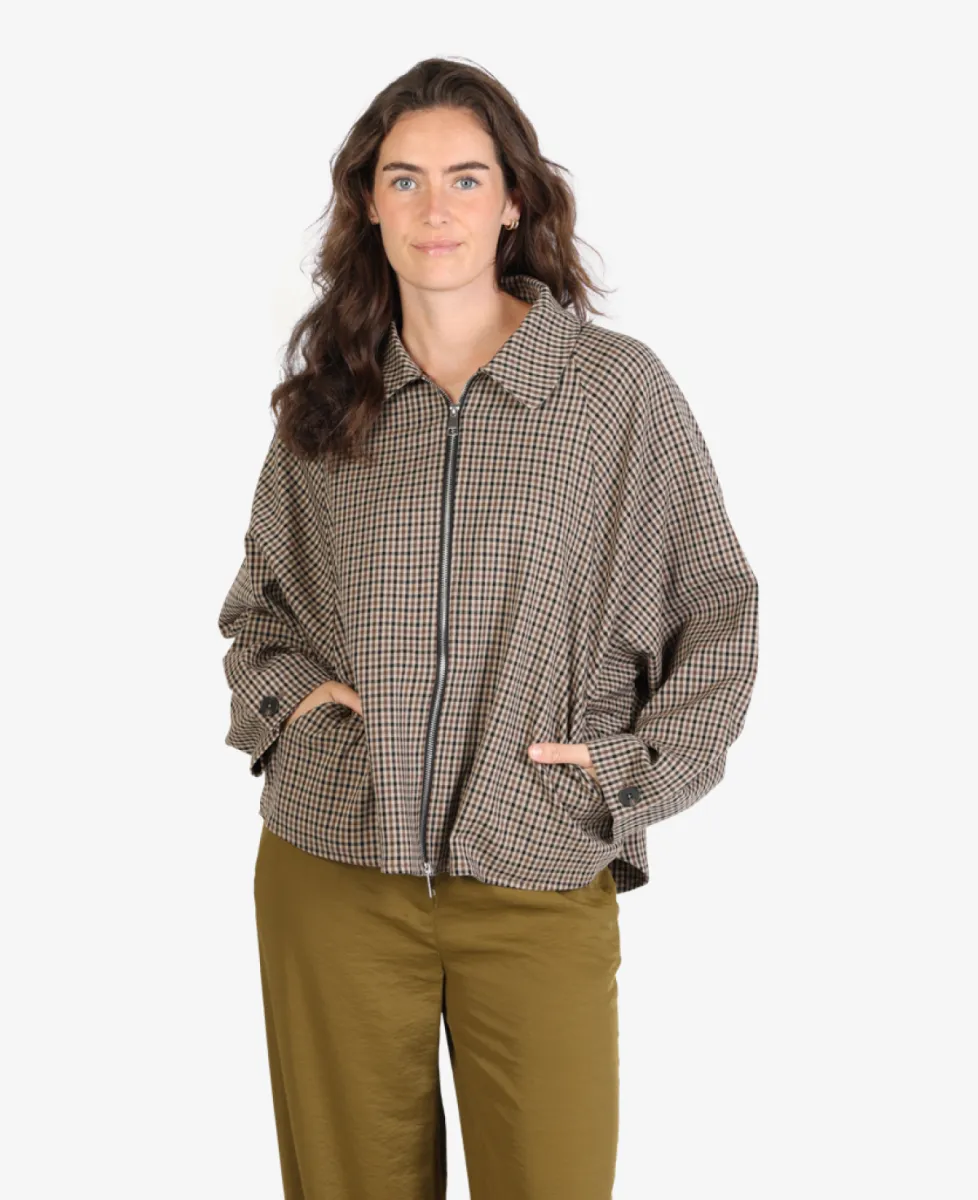 With Black Jack - Brown/ Camel Check 3 With Black With Black Jack - Brown/ Camel Check