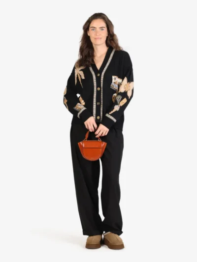 With Black With Black Pantalon - Black