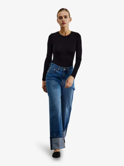 With Black With Black Longsleeve - Black