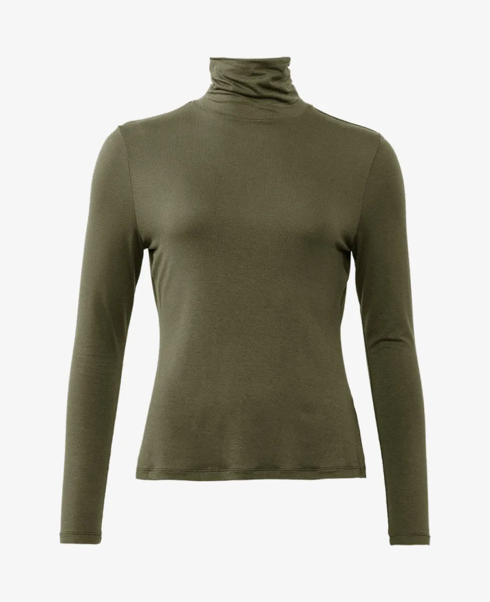 With Black Turtleneck top - Olive night 1 With Black With Black Turtleneck top - Olive night